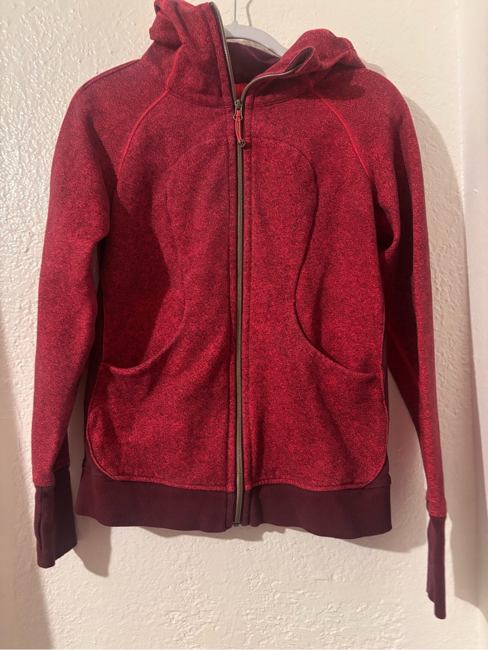 Lululemon Red Hoodie Jacket
